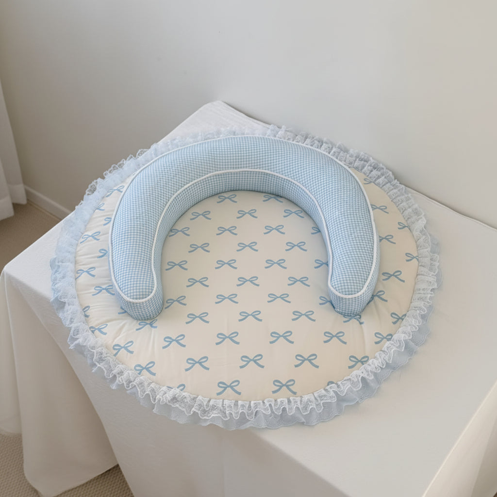 Round Cat Mat & U-Shape Pillow